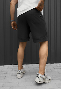 Фото - Чоловічі бавовняні трикотажні шорти Staff ry dark gray - Men box