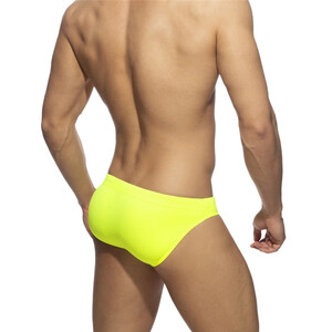Фото - Плавки молодежные Sport Line с пуш-ап. Цвет: желтый - Men box