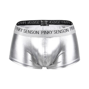 Фото - Боксеры мужские Pinky Senson серебристого цвета - Men box