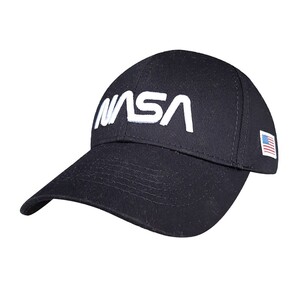 Фото - Молодіжна бейсболка від Sport Line чорна з лого NASA - Men box