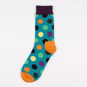 Фото - Шкарпетки бренду Friendly Socks блакитні з жовтими п'ятами - Men box