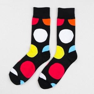 Фото - Мужские носки в крупный разноцветный горох Friendly Socks - Men box