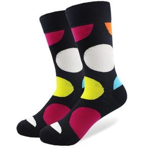 Фото - Мужские носки в крупный разноцветный горох Friendly Socks - Men box