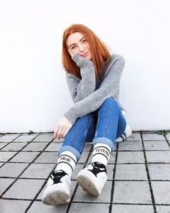 Фото - Белые носки SOX с надписью "Мне тепло" - Men box