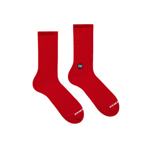 Фото - Шкарпетки однотонні від Sammy Icon червоного кольору Chili - Men box
