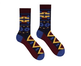 Фото - Высокие носки Sammy Icon Mexico с этническим орнаментом - Men box
