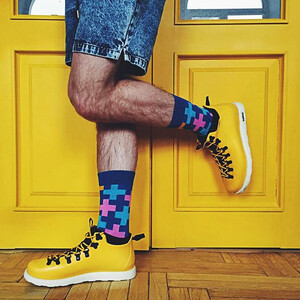 Фото - Высокие носки унисекс Sammy Icon Cross Berries разноцветные - Men box