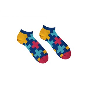 Фото - Шкарпетки Sammy Icon із кольоровими хрестами Cross Berries Short - Men box