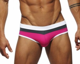 Фото - Купальные плавки от бренда Sport Line розового цвета - Men box