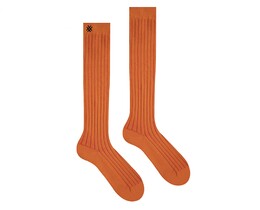 Фото - Женские гольфы Sammy Icon оранжевые Orange Knee - Men box