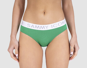 Фото - Женский набор белья Sammy Icon зеленый с белой резинкой - Men box