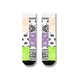 Фото - Жіночі шкарпетки SOX "Бандана" з квітковим орнаментом - Men box