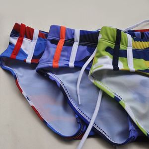Фото - Плавки для чоловіків Sport Line камуфляжні синього кольору - Men box
