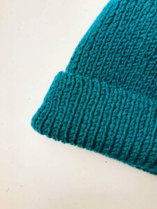 Фото - Теплая шапка бини от SOX цвета морской волны - Men box
