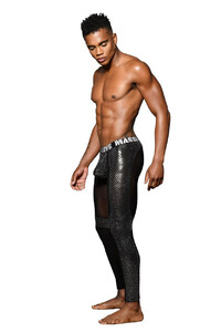 Фото - Леггинсы Andrew Christian Massive Disco с сетчатыми вставками - Men box