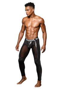 Фото - Леггинсы Andrew Christian Massive Disco с сетчатыми вставками - Men box
