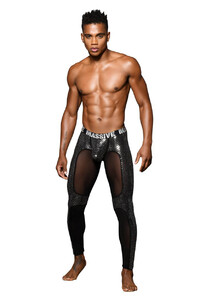 Фото - Леггинсы Andrew Christian Massive Disco с сетчатыми вставками - Men box