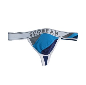 Фото - Мужские стринги от бренда Seobean с цветными вставками - Men box