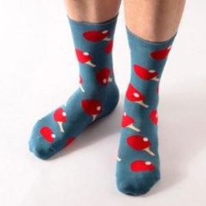 Фото - Мужские носки от Friendly Socks "Теннисная ракетка" синие - Men box