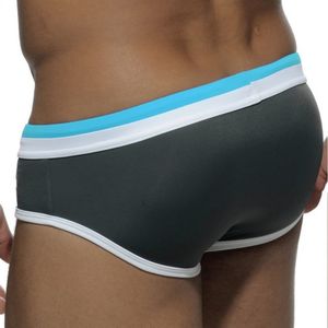 Фото - Плавки Seobean. Колір: блакитний + чорний - Men box