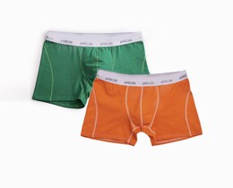 Фото - Набор трусов бренда APRIORI (зеленые + оранжевые), 2 шт. - Men box