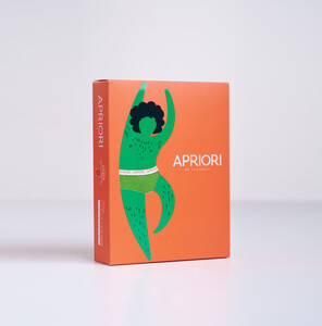 Фото - Брифы APRIORI цвета морской волны с фирменной резинкой - Men box