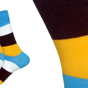 Фото - Мужские носки в полоску  от Friendly Socks - Men box