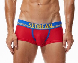Фото - Стильні боксери червоного кольору Seobean - Men box