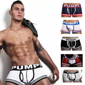 Фото - Набір чоловічих трусів боксерів від бренду Pump, 5 шт. - Men box
