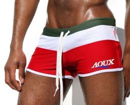 Фото - Яркие цветные плавки АQUX необычного дизайна - Men box