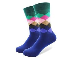 Фото - Мужские стильные носки Friendly Socks с разноцветным верхом - Men box