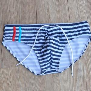 Фото - Полосатые плавки брифы бренда Sport Line - Men box