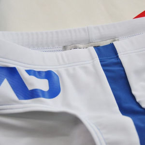 Фото - Чоловічі плавки хіпси Sport Line. Колір білий. Артикул: 09-0054 - Men box
