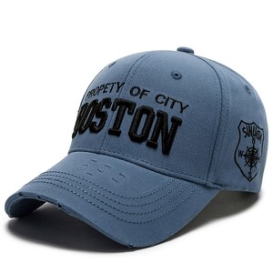 Фото - Бейсболка від Narason темно-синя із логотипом Boston - Men box