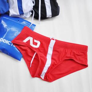 Фото - Чоловічі плавки хіпси Sport Line. Колір червоний. Артикул: 09-0056 - Men box