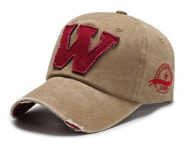 Фото - Молодежная кепка Narason коричневого цвета с лого W-Style - Men box