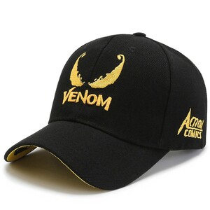 Фото - Молодіжна бейсболка від Narason чорна з лого Venom - Men box