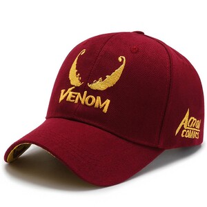 Фото - Бейсболка для мужчин Narason бордовая с логотипом Venom - Men box