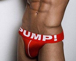 Фото - Джоки для мужчин от бренда Pump красного цвета - Men box