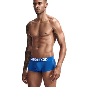 Фото - Мужские боксеры от бренда Addtexod синего цвета - Men box