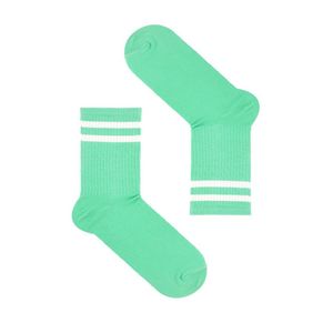 Фото - Шкарпетки SOX м'ятного кольору з білими смужками - Men box
