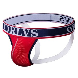 Фото - Джоки від бренду ORLVS червоні з темно-синьою резинкою - Men box