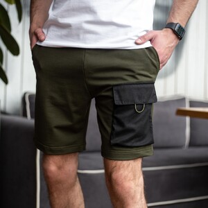 Фото - Мужские трикотажные шорты с карманом Pobedov Shorts "Kaif" - Men box