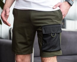 Фото - Мужские трикотажные шорты с карманом Pobedov Shorts "Kaif" - Men box
