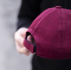 Фото - Бордова кепка Pobedov Cap - Men box