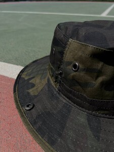 Фото - Летняя шляпа на шнурке Intruder, темный камуфляж - Men box