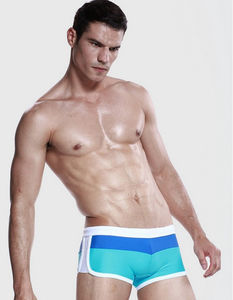Фото - Боксери Seobean. Колір голубий. Артикул: 09-0076 - Men box