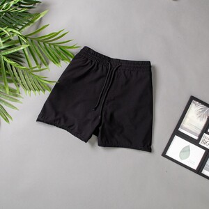 Фото - Чорні однотонні шорти Pobedov Pool day - Men box