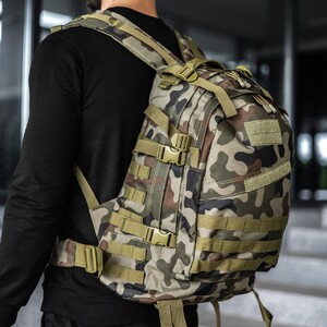 Фото - Туристический тактический рюкзак Attack 44LT камуфляжний - Men box