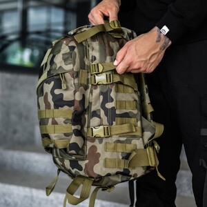 Фото - Туристический тактический рюкзак Attack 44LT камуфляжний - Men box